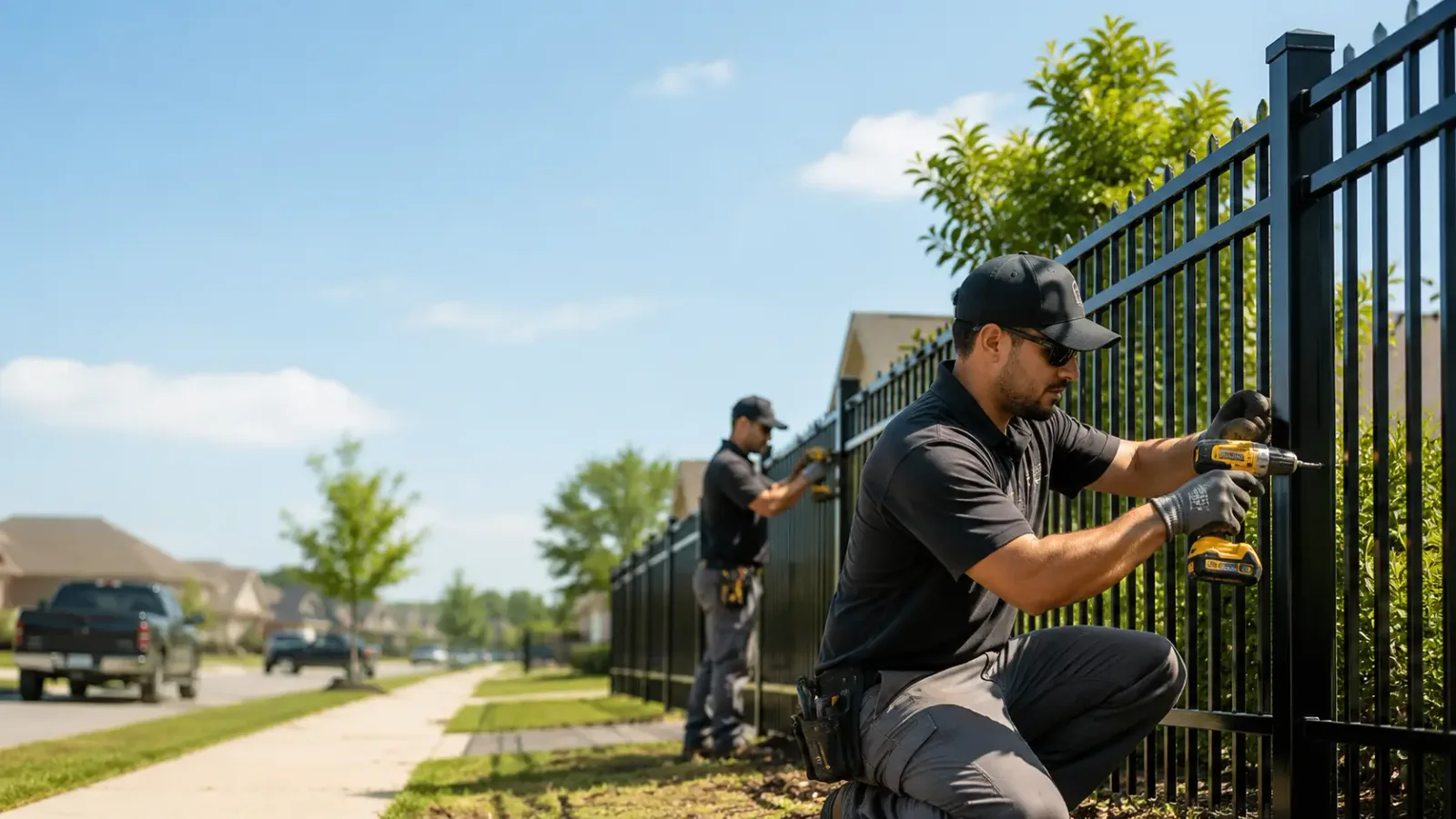 Metal Fence Installation in Sandy Ridge, NC